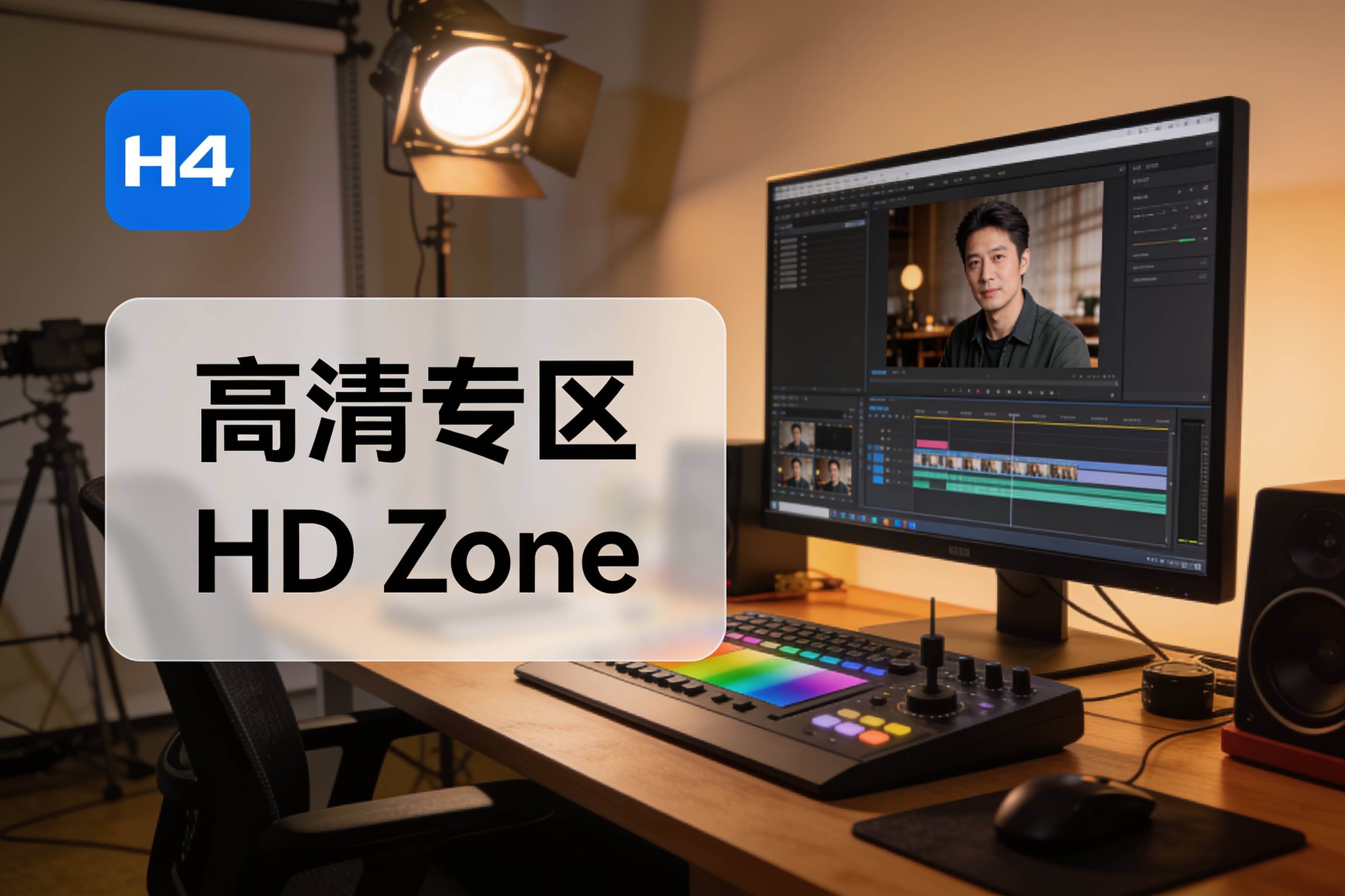 高清专区频道图标，展示画质优先内容
